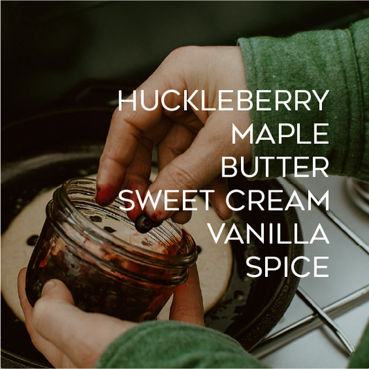 Huckleberry Pancakes Jar Candle